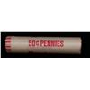 Image 3 : Shotgun Lincoln 1c roll, 1980-p 50 pcs Merchants Bank Wrapper.