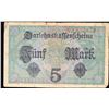 Image 2 : 1917 Imperial Germany 5 Mark Note P# 56B Grades vf+