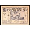 Image 2 : 1920 Germany (Etsforf) 50 Heller Note Grades Select CU
