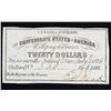 Image 2 : 1861 Confederate Twenty $20 interest Note  Grades Choice AU/BU Slider