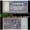Image 1 : 1910 Imperial Germany 100 Mark Note P#42  Grades vf+