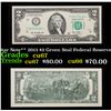 Image 1 : **Star Note** 2013 $2 Green Seal Federal Reserve Note Grades Gem++ CU
