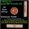 Image 1 : Shotgun Lincoln 1c roll, 1979-p 50 pcs Brandt 50c Wrapper.