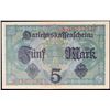 Image 3 : 1917 Imperial Germany 5 Mark Note P# 56B Grades Choice AU/BU Slider