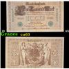 Image 1 : 1910 Imperial Gremany 1000 Mark Note P# 45B Grades Select CU