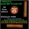 Image 1 : Shotgun Lincoln 1c roll, 1984-d 50 pcs Brandt Wrapper.