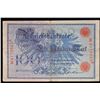 Image 2 : 1908 Imperial Gremany 100 Mark Note P# 33A Grades vf+