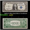 1935a $1 Blue Seal Silver Certificate Grades Select CU