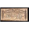 Image 2 : 1864 Confederate Thirty $30 interest Note  Grades Choice AU/BU Slider