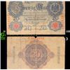 Image 1 : 1910 Imperial Gremany 20 Mark Note P# 40B Grades f details