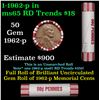 Image 1 : Shotgun Lincoln 1c roll, 1962-p 50 pcs Brandt 50c Wrapper.