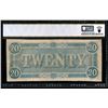 Image 2 : 1864 $20 T-67 Confederate PCGS 30