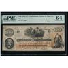 Image 1 : 1862 $100 T-41 Confederate PMG 64