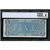 Image 2 : 1864 $5 T-69 Confederate PCGS 35