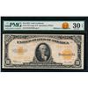 Image 1 : 1922 $10 Gold Certificate PMG 30EPQ