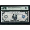 Image 1 : 1914 $10 Boston FRN PMG 30