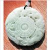 Image 2 : Jade Dragon Phoenix 8-Diagram Amulet Pendant
