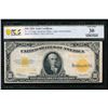 Image 1 : 1922 $10 Gold Certificate PCGS 30