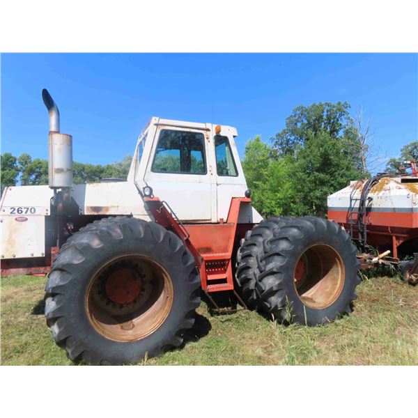 Case 2670 Four Wheel Drive Tractor Power Shift Quad