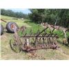 Image 1 : Old Steel Wheeled 6' Cultivator