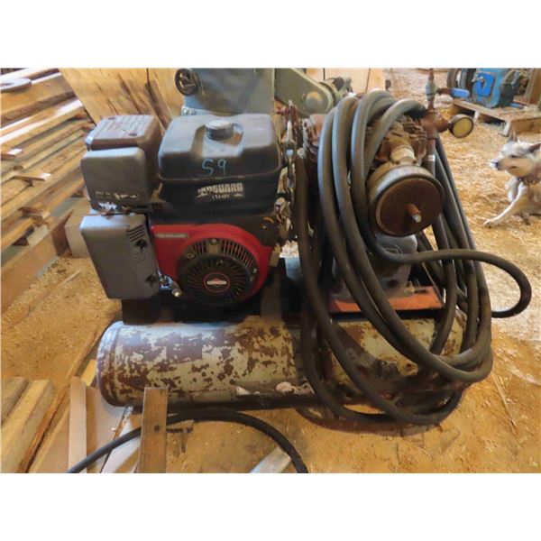 11 HP Briggs&Straton Gas Powered Air Compressor