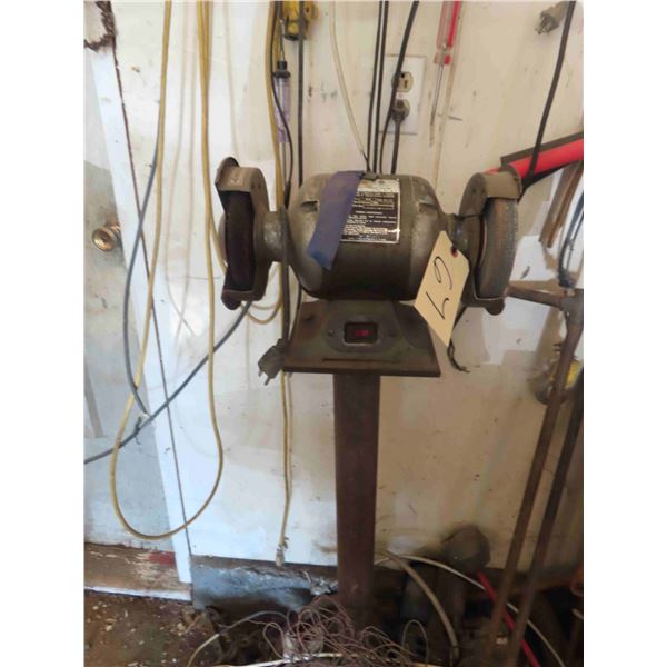 6'' Bench Grinder on Stand