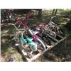 Image 1 : 6 Childrens/Toddler Pedal Bikes ; 1 is a Tricycle, 1 Has 