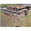 Image 2 : Approx 70 Pcs of Rough Lumber 8 1/2' L 2'' x 6'' and 2''