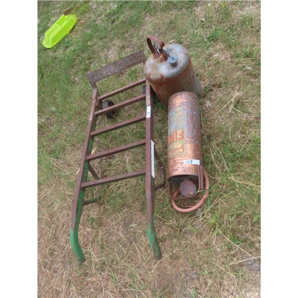 Copper Fire Estinguisher with Brass Tag, Explosive Proof 