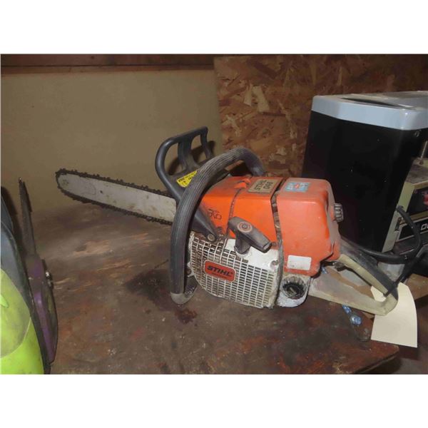 Stihl 046 Chain Saw - Has Compression