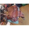 Image 5 : Western Saddle, Blanket, Bridle