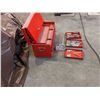 Image 2 : Lathe Cutters, Red Metal Tool Box 