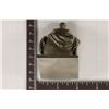 Image 4 : ABRAHAM LINCOLN PEWTER STATUE. 2" X 2" X 2 1/2" BY