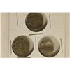 Image 1 : 3-SILVER DIME SIZED OTTOMAN EMPIRE PARA COINS