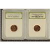 Image 1 : 2 SLABBED LINCOLN CENTS: 2009-D FORMATIVE YEARS