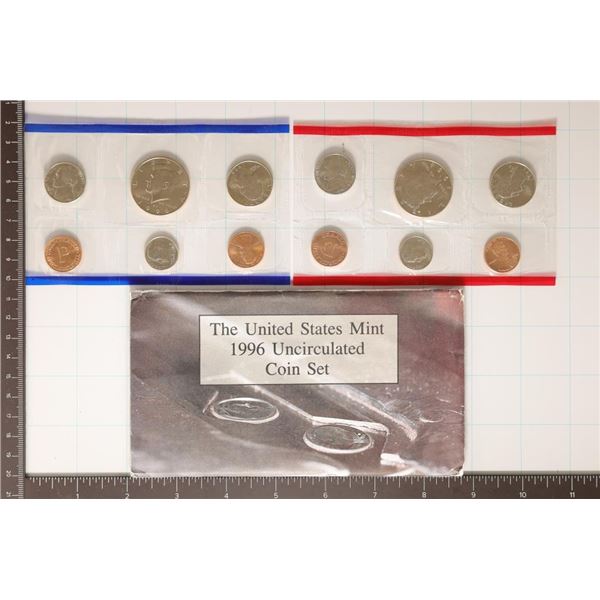 1996 US MINT SET (UNC) P/D (WITH ENVELOPE)