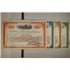 Image 3 : 4 ASSORTED VINTAGE RAILROAD STOCK CERTIFICATES