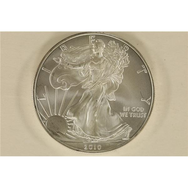 2010 AMERICAN SILVER EAGLE BRILLIANT UNC