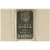 Image 2 : 1 TROY OZ .999 FINE SILVER PF INGOT US STATE SILV.