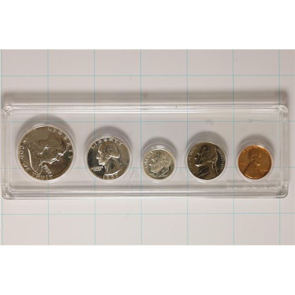 1957 US SILVER PROOF SET IN HARD PLASTIC CASE