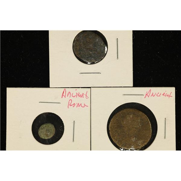 3-ROMAN ANCIENT COINS