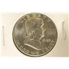 Image 1 : 1955 FRANKLIN SILVER HALF DOLLAR BRILLIANT UNC