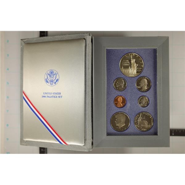 1986 US PRESTIGE PROOF SET LIBERTY