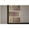 Image 1 : 3 BANK OF MYANMAR 50 PYAS CRISP UNC BILLS