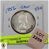 Image 1 : 1956 SILVER 50 CENT COIN