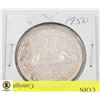 Image 1 : 1950 CANADIAN SILVER DOLLAR COIN
