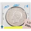Image 2 : 1950 CANADIAN SILVER DOLLAR COIN