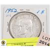 Image 2 : 1952 CANADIAN SILVER DOLLAR COIN
