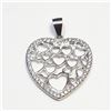 Image 1 : S357-121 SILVER CZ PENDANT