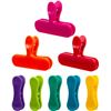Image 1 : NEW LUCIANO GOURMET RAINBOW BAG CLIPS